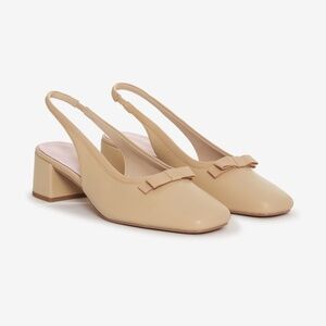 For Love & Lemons Josie Mule Heel 40 / Nude